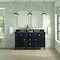 James Martin Vanities 60'' Double Vanity, Black Onyx w/ 3 CM Charcoal Soapstone Quartz Top 424-V60D-BKO-3CSP - alternate 5